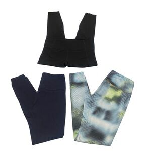 Athleta active crop Leggings bundle women